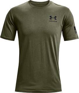 Under Armour Men's New Freedom Flag T-Shirt Shirt (Pack of 1)
