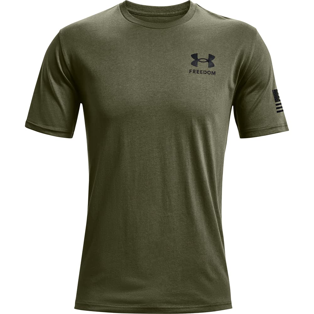 Under Armour Men's New Freedom Flag T-Shirt Shirt (Pack of 1)