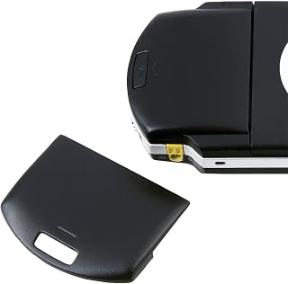 Ambertown Replaceme Battery Back Door Cover Case for PSP 1000 1001 1002 1003 Fat Black