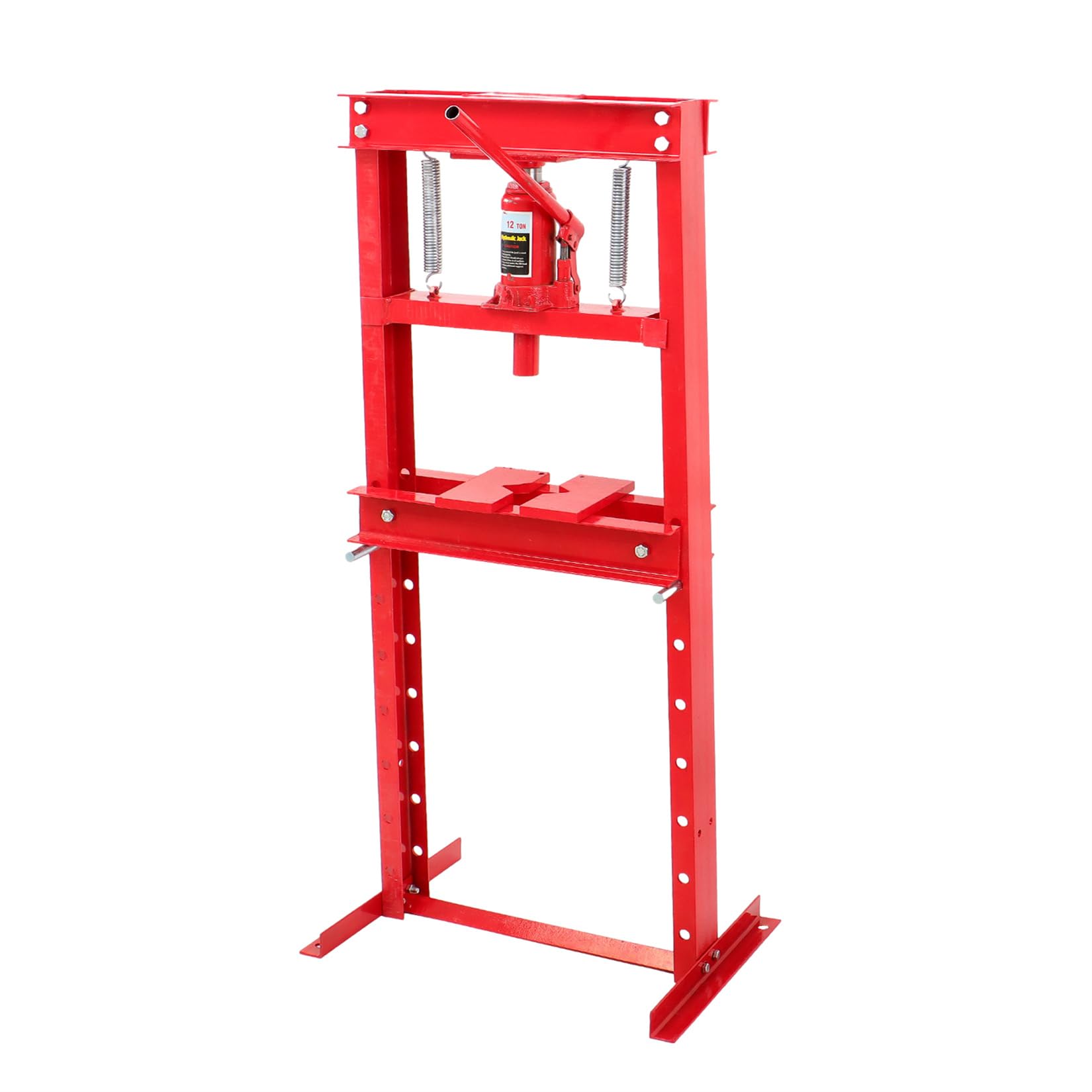 findmall 12-Ton Workshop Press with Adjustable Height | Desktop Hydraulic Worksh