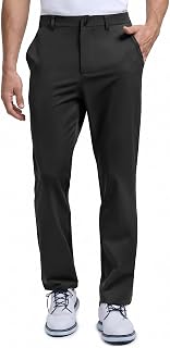 Men's Golf Pants, Water-Repellent 4-Way Stretch