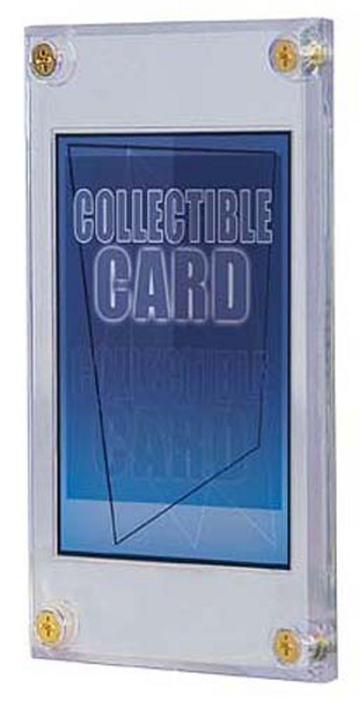 Ultra Pro 1/4" Screwdown Recessed Trading Card Holder ( Packaging May Vary ),Pla