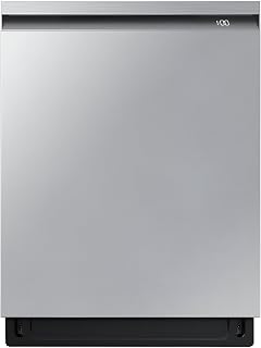 Samsung Bespoke Smart 42 dBA Dishwasher with 3rd Rack and StormWash+, Stainless Steel, DW80B7070US/AA