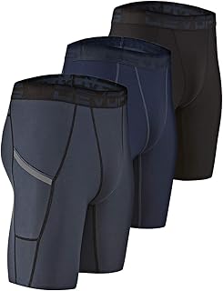 DEVOPS Men's Compression Underwear (Pack of 3)