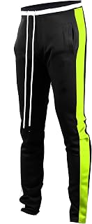 SCREENSHOT-Track Pants S41700 Mens Premium Slim Athletic Fitness Lifestyle Workout Bottoms - Classic Fit