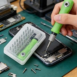 32-in-1 Multifunction Screwdriver Set – Household Home Repair Tool Kit,Precision Hand Tool with Interchangeable Bits for Repairs,Electronics,DIY Projects & Home Use