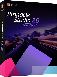 Pinnacle Studio 26 Ultimate | Pro-Level Video Editing & Screen Recording Software [PC Key Card]