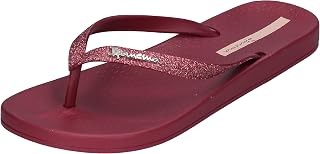 Ipanema Women's ANAT Lolita FEM Flip Flops, Red Glitter red, 7 UK