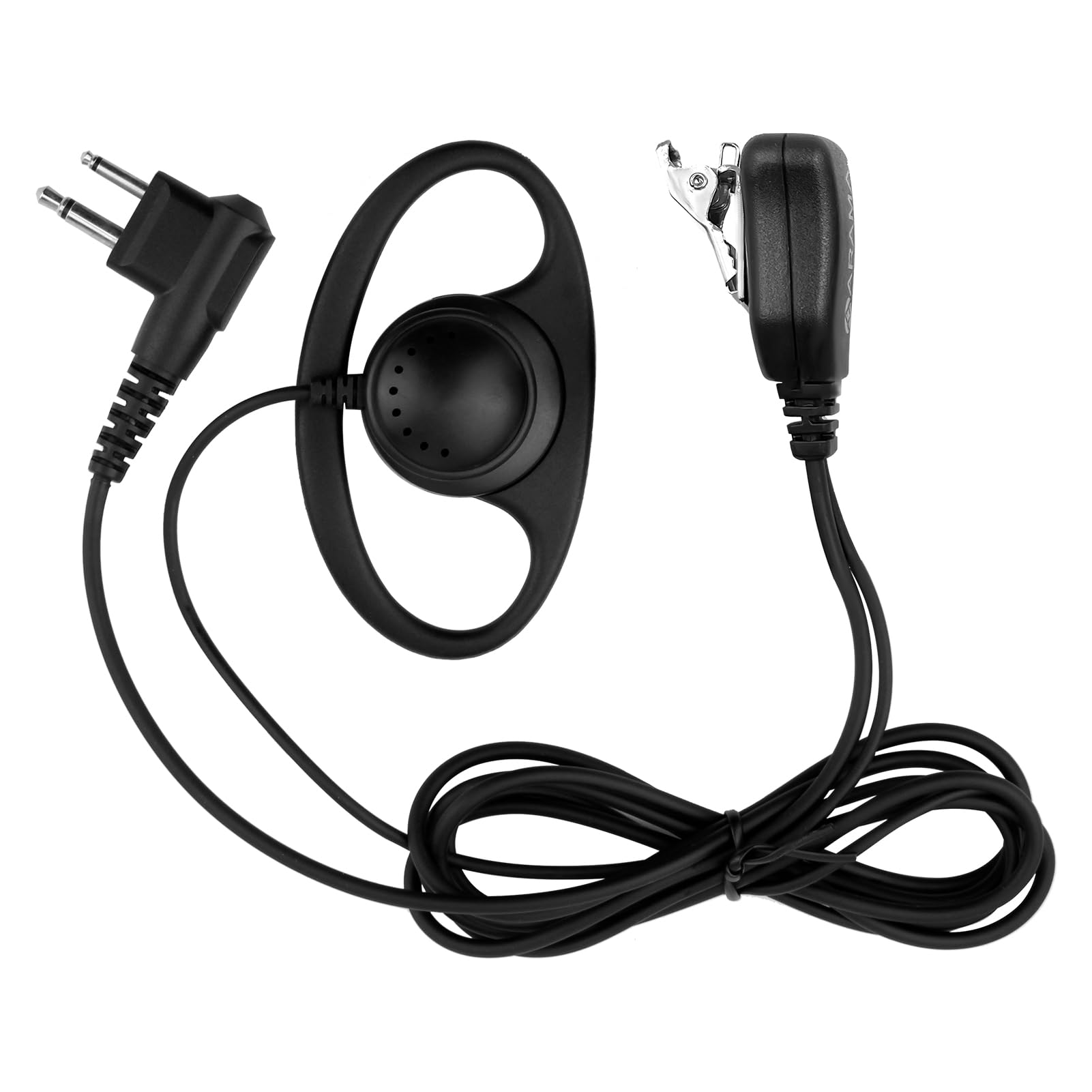 Teuena 2-Pin Radio Earpiece for Motorola CP040 DP1400 GP300 GP88 GP68 CT150 | Tw