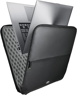 ELECOM Laptop Case, PC Case, 15.6-inch Wide, ZEROSHOCK, Shock Absorption, Compatible with MacBook Pro 16, Black, ZSB-IBUB04BK