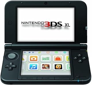 Nintendo 3DS XL Handheld System - Black/Black (Renewed)