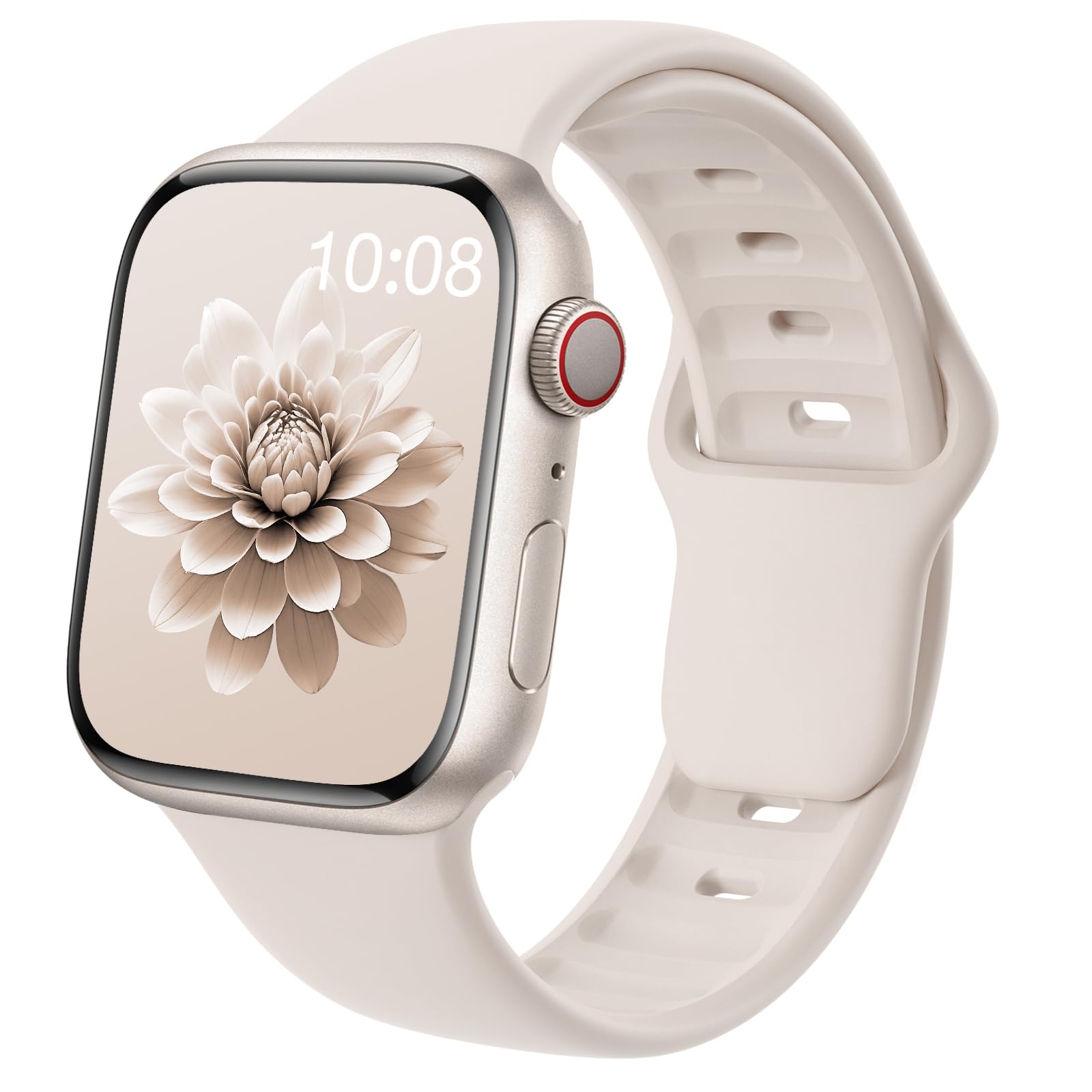 EPULY Soft Silicone Sport Band Compatible with Apple Watch Straps Women Men | Fo