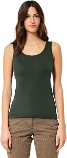 Cecil Women's Basic Top Made of Pure Cotton