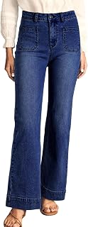 Astylish Women's Wide Leg Jeans High Waisted Denim Pants
