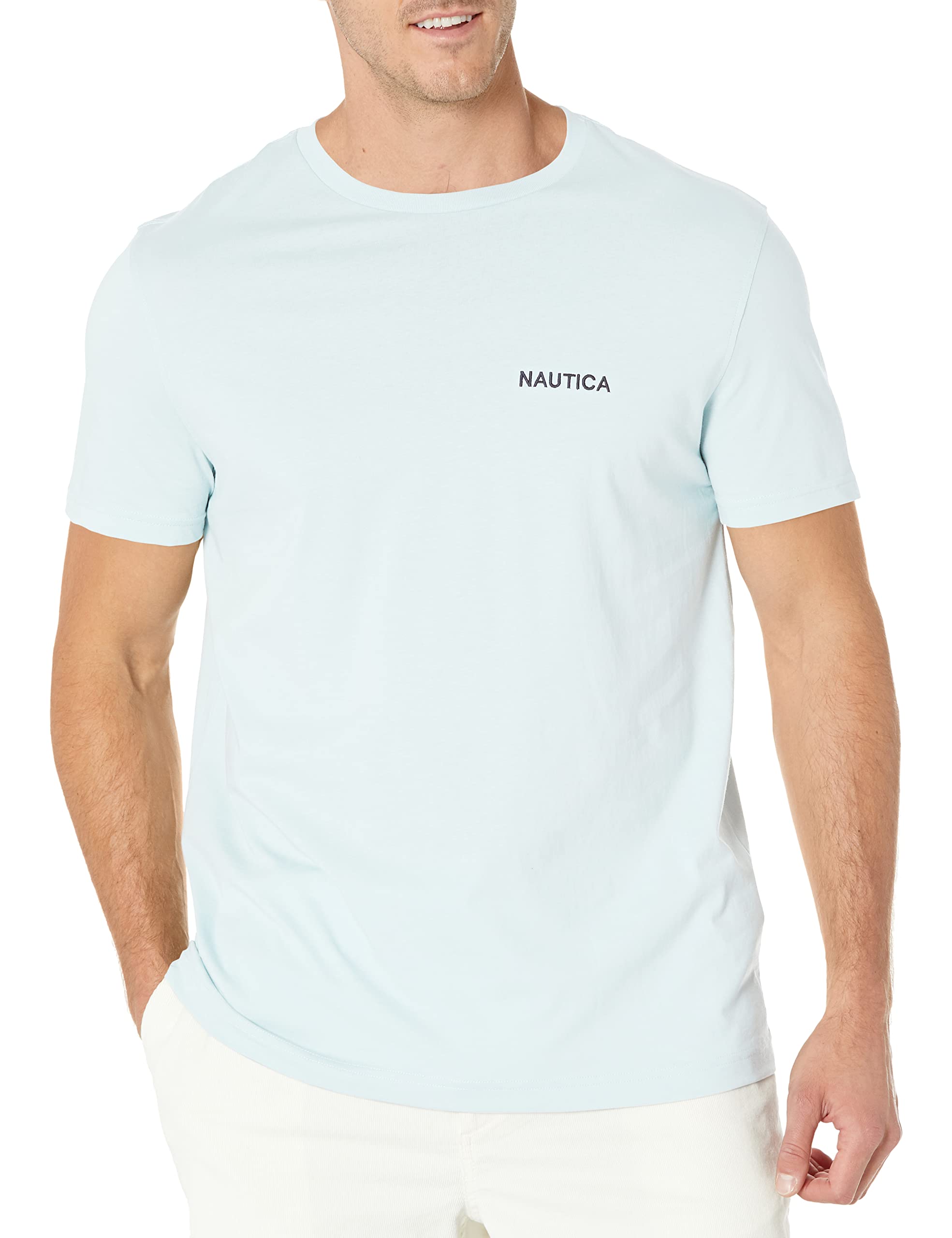Nautica Men's Short Sleeve Solid Crew Neck Tee, ^^^, PARENT