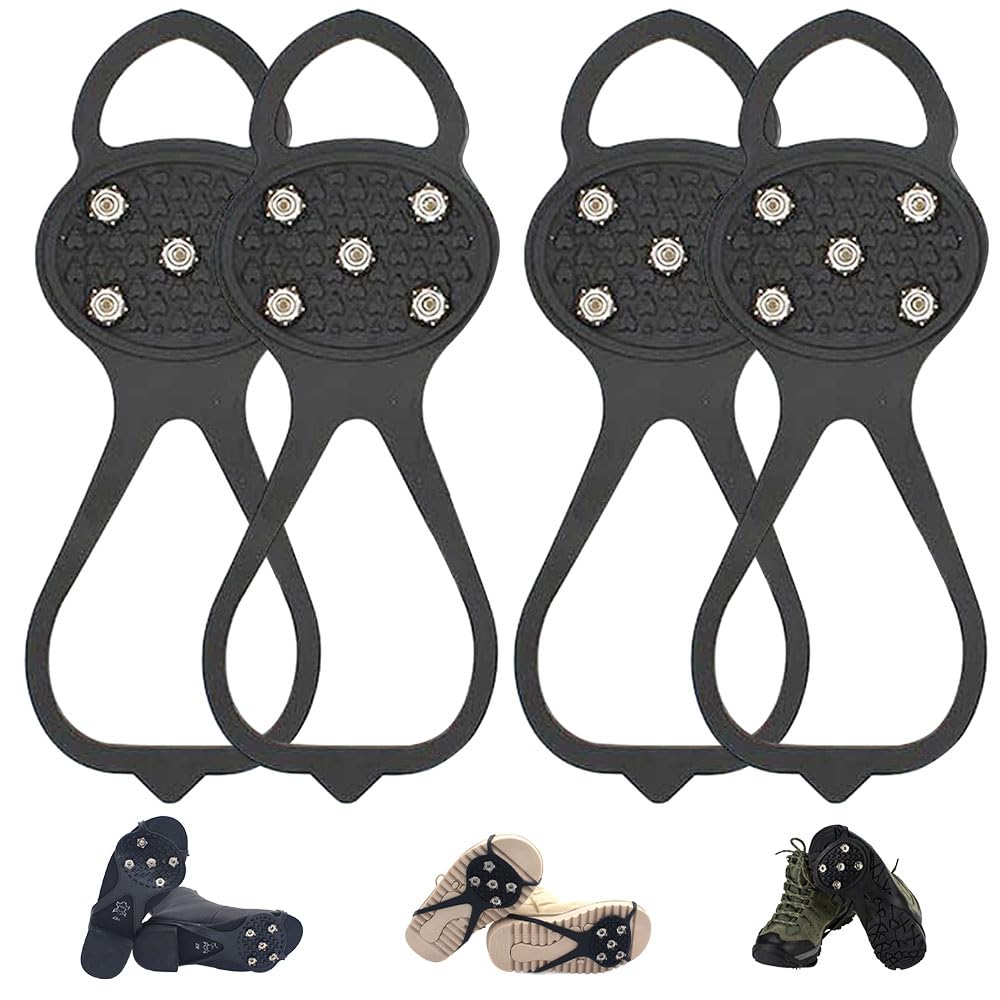 Universal Non-Slip Grip Tips, Universal Non-Slip Shoe Grippers for Ice Sports Tr