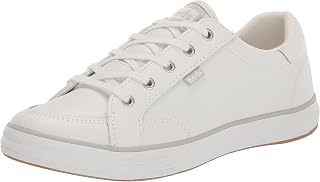 Keds Women's Center III Sneaker, White, 5