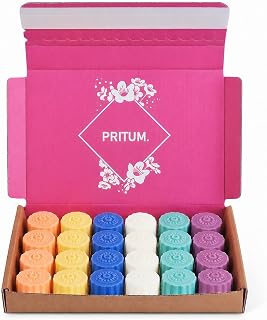 PRITUM. Lucky Dip! Randomly Selected Mixed Assortment of 24 Strong Premium Scented Wax Melts UK Small Business