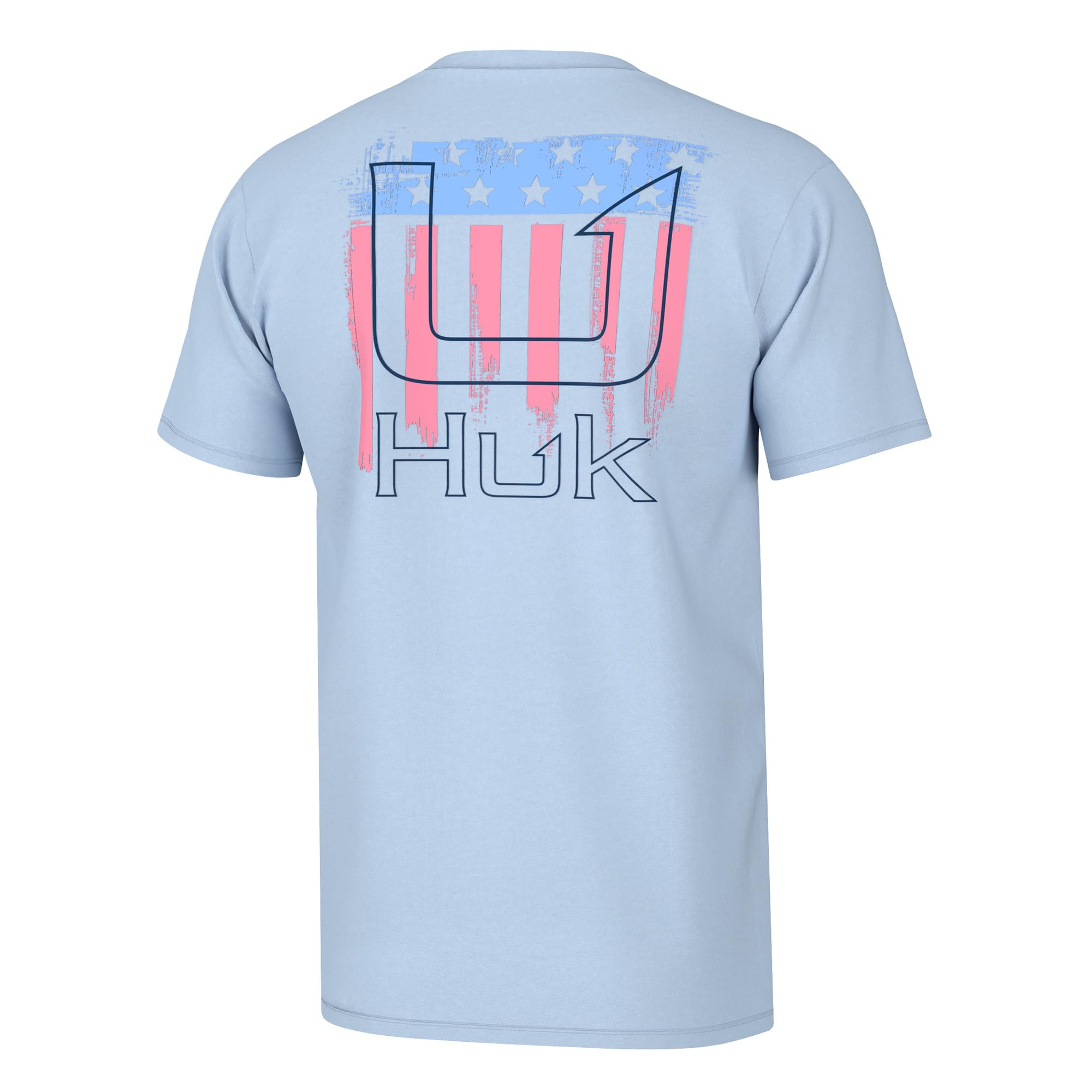 HUK Men's Fishing Graphic T-Shirt Short Sleeve Quick Dry Shirt