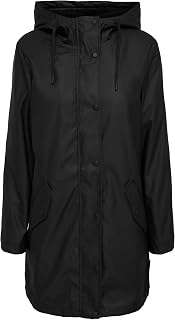 ONLY Raincoat Rain Jacket with Teddy Lining