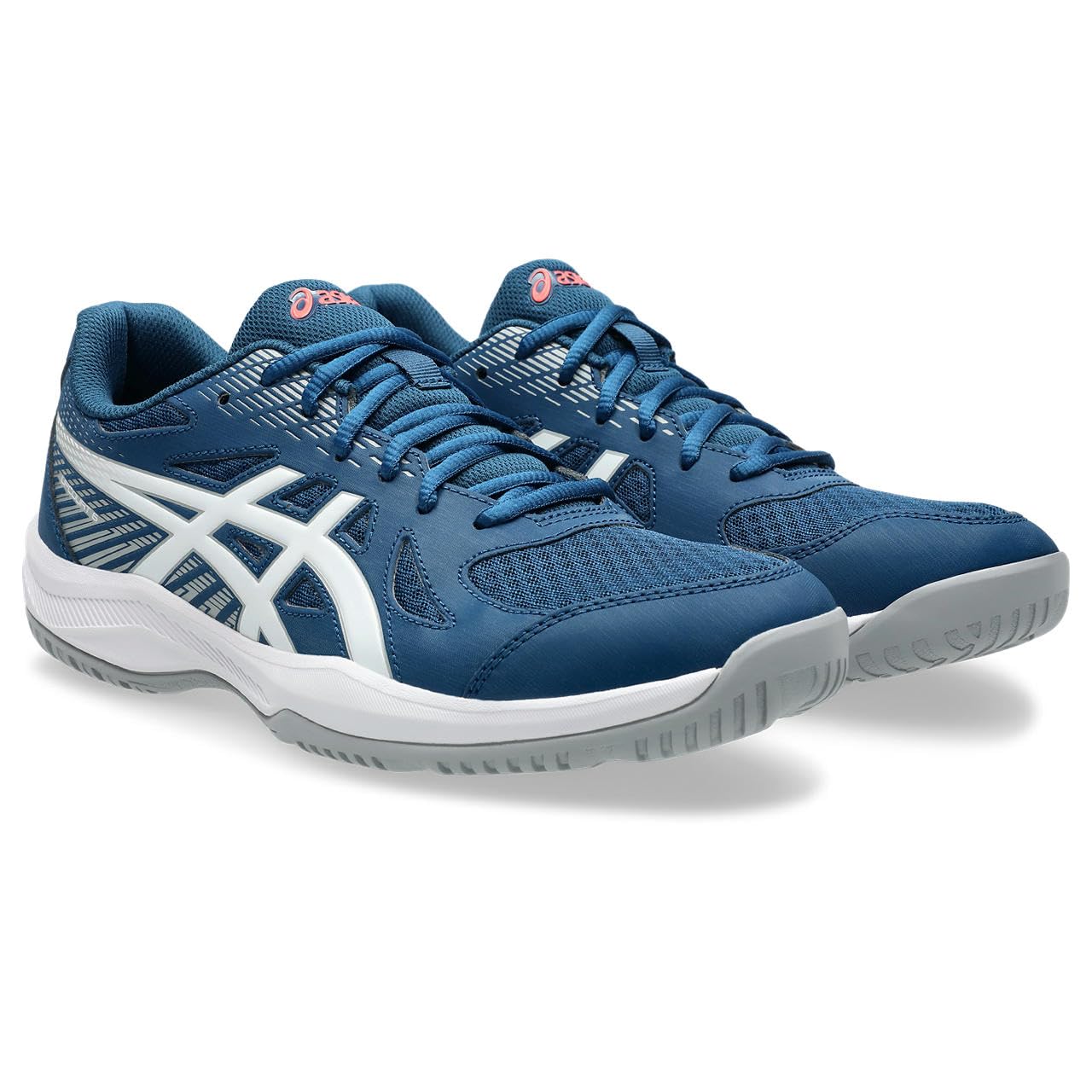 Asics Upcourt 6, Men's Sneakers, Espanso Blue/Yellow Safety, 48 EU / UK 13