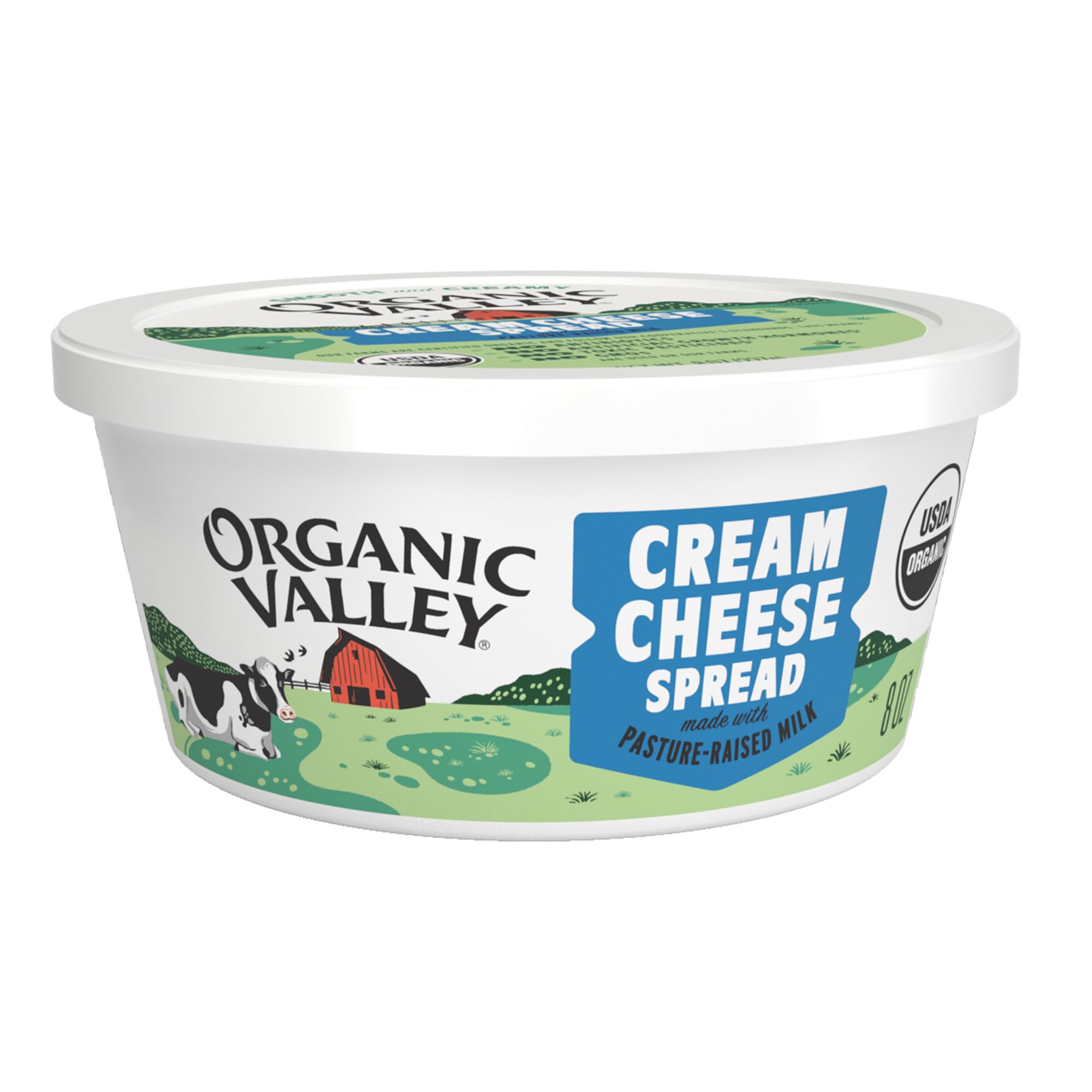 Organic Valley, Organic Cream Cheese Spread, 8 oz