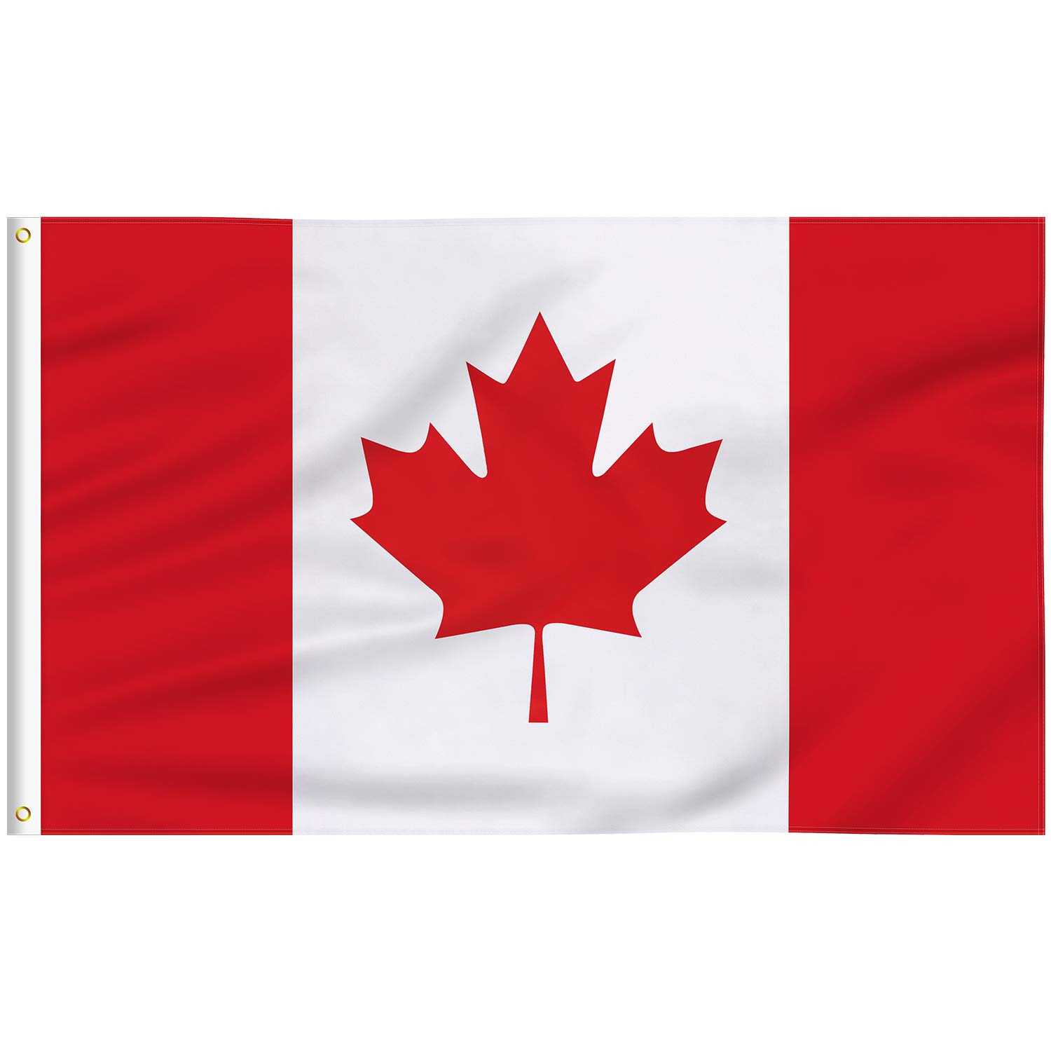 FLAGBURG Large Canada Flag 5x8 FT Large Heavy Duty Canadian Flag with Print Vivi