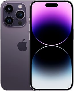Apple iPhone 14 Pro 128GB - Dark Purple (Renewed)