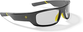 Lucyd Armor Smart Safety Glasses, TR90 Frame, Light Adaptive Lenses, Open Ear Speakers & Microphone - ANSI Z87.1