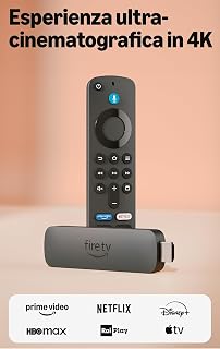 Amazon Fire TV Stick 4K Plus streaming device, supports Wi-Fi 6, Dolby Vision/Atmos, HDR10+