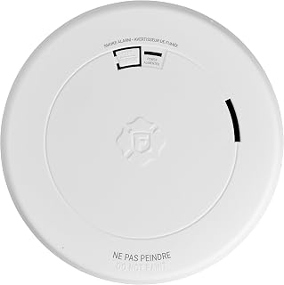 First Alert 10-Year Battery Slim Profile Smoke Alarm | New 2026 model, rigorously tested to meet Canadian ULC 531 5th Edition alarm standards
