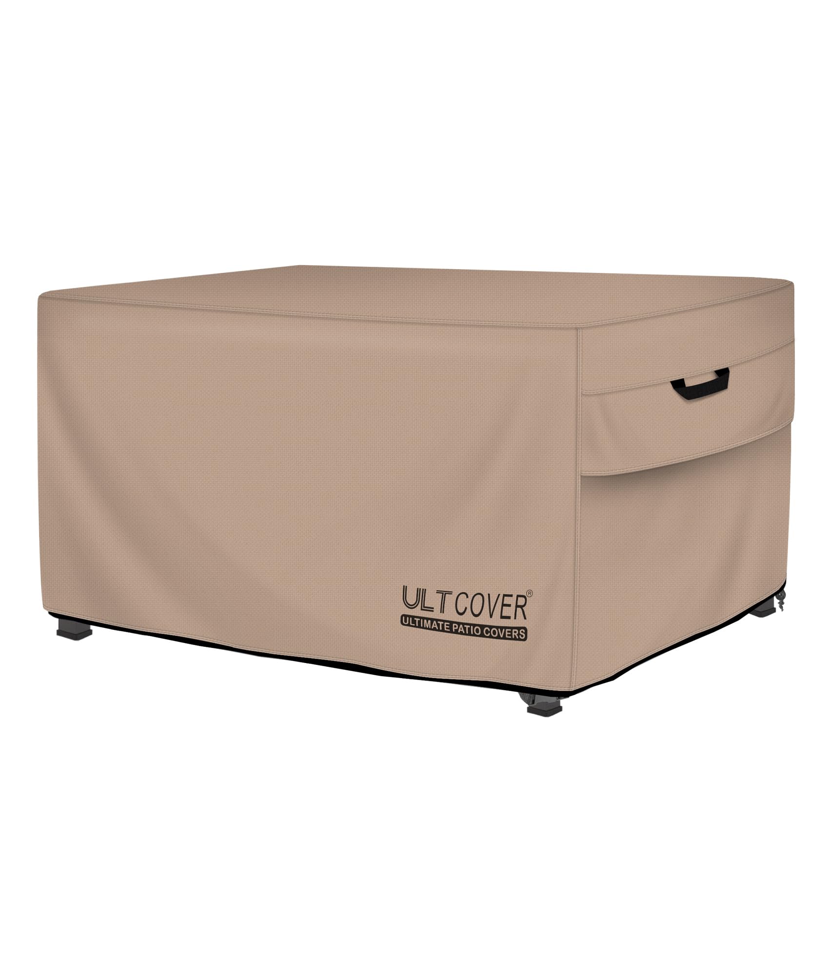 ULTCOVER Waterproof Rectangular Gas Fire Pit Table Cover 44x28 inch | Heavy Duty