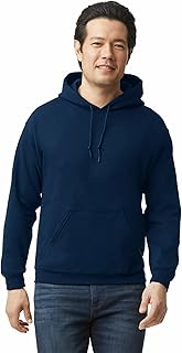 Gildan Men's Fleece Hooded Sweatshirt Style G18500 (Pack of 1)