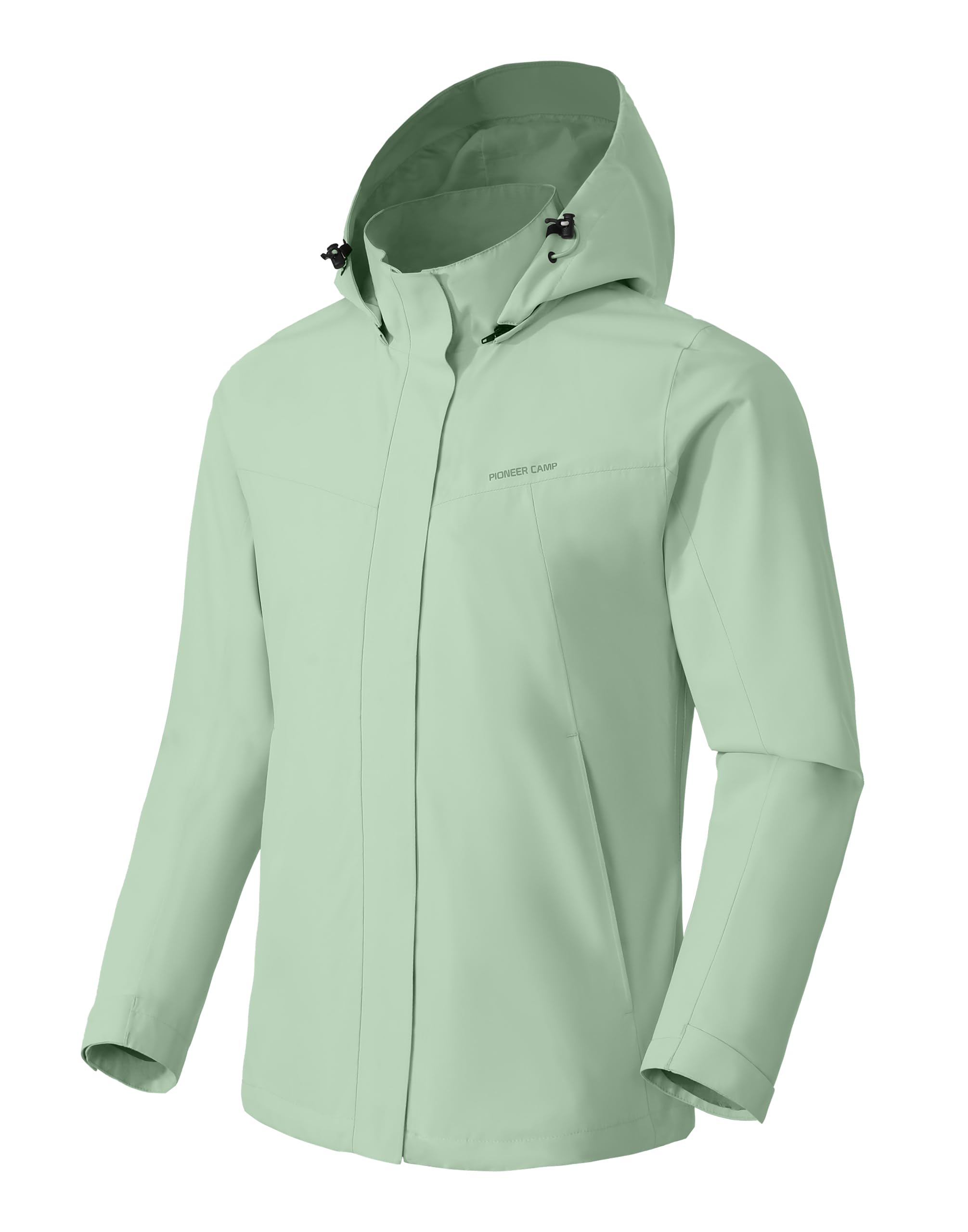 Pioneer Camp Women's Rain Jacket with Hood Lightweight Outdoor Rain Coat Waterpr