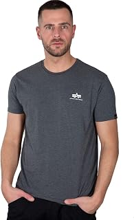 Alpha Industries Alpha Industries Basic T Shirt Small Logo for Men T-Shirt (Pack of 1)