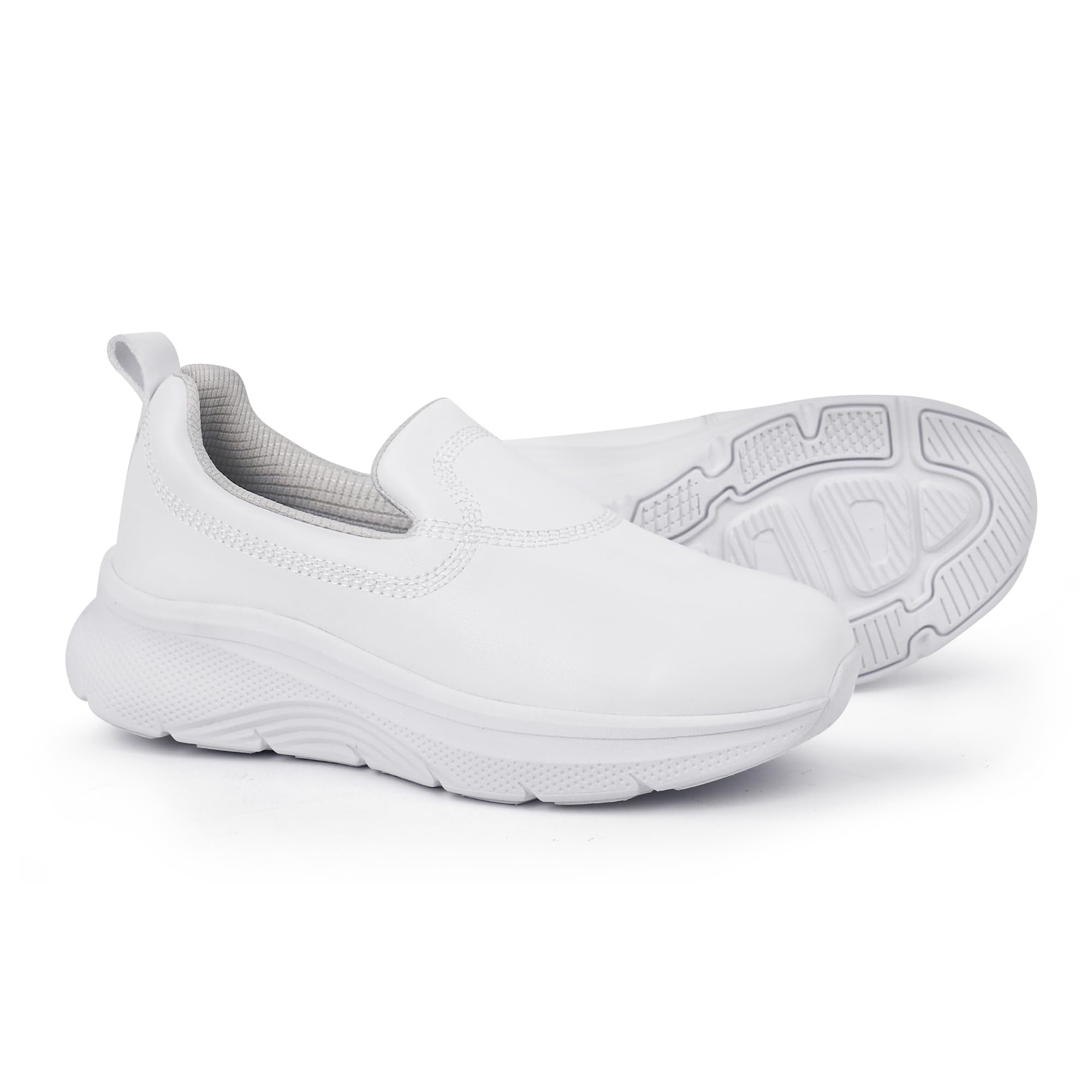 Hawkwell Women's Slip On Arch Support Nursing Shoes Comfortable Lightweight Slip