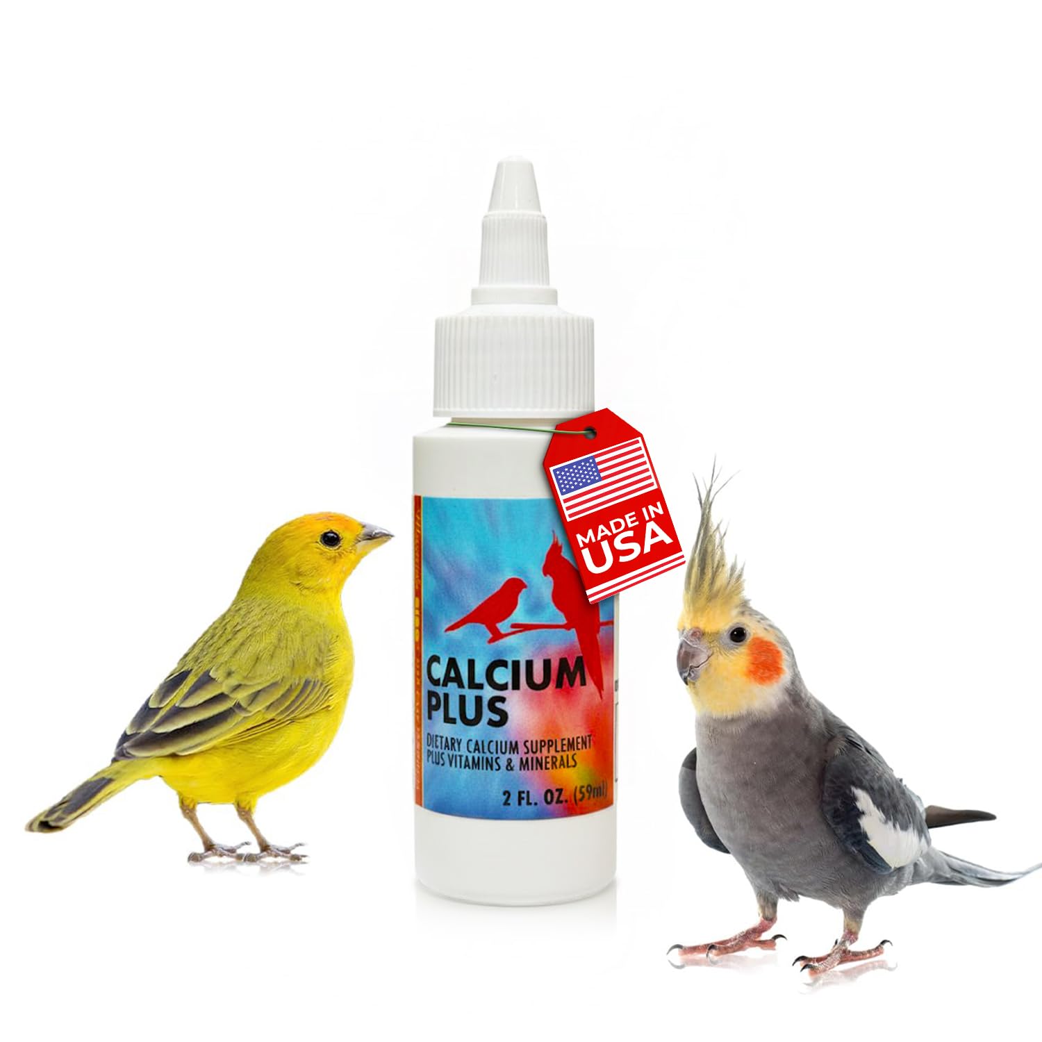 Morning Bird Calcium Plus Liquid 2 Fl Oz | Wellness and Breeding Support
