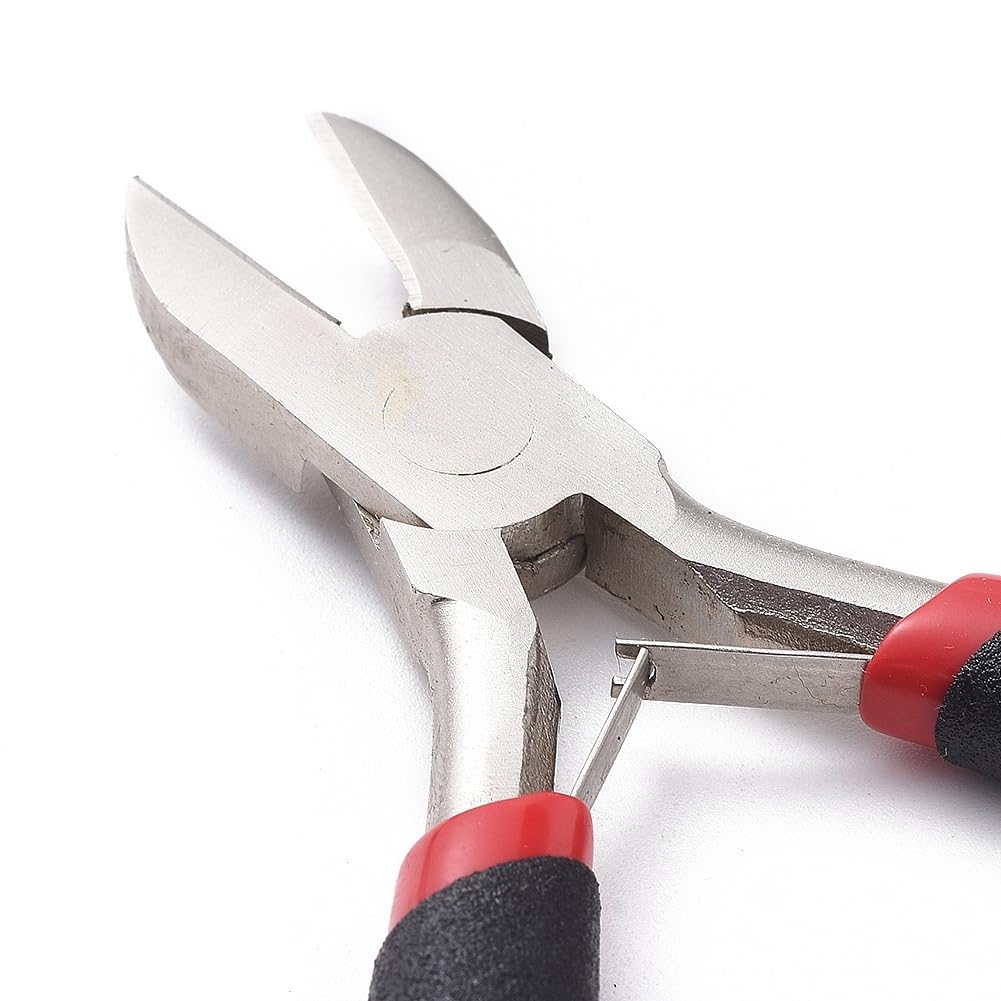 Carbon Steel Jewelry Pliers Jewelry Making Supplies 4.3" Side Cut Pliers Bending