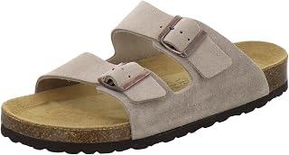 AFS-Schuhe, 3100 Men's Comfortable Leather Sandals for Home and Work Made in Germany