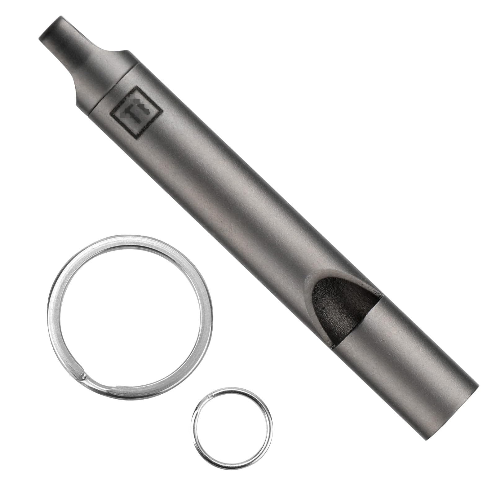 Gosknor Emergency Whistle, Titanium Safety Whistle | Dog Training Whistle with K