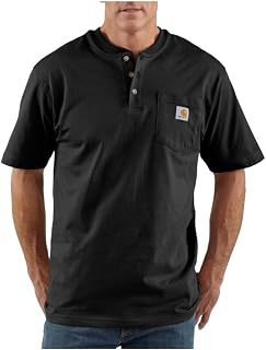 Carhartt Men's Workwear Pocket Henley Shirt (Regular and Big & Tall Sizes)
