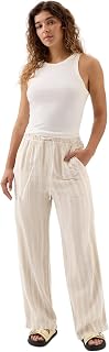 Gap Women's V-Linen Pull on Wl Yd Pants