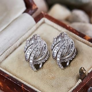 Creative Geometric Earrings for Women Full CZ Luxury Fashion Jewelry
