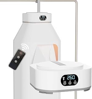 Qiunhang Portable Clothes Dryer, Compact & Foldable Electric Drying Machine for Home, Travel & RV, with Remote Control and Carry Bag