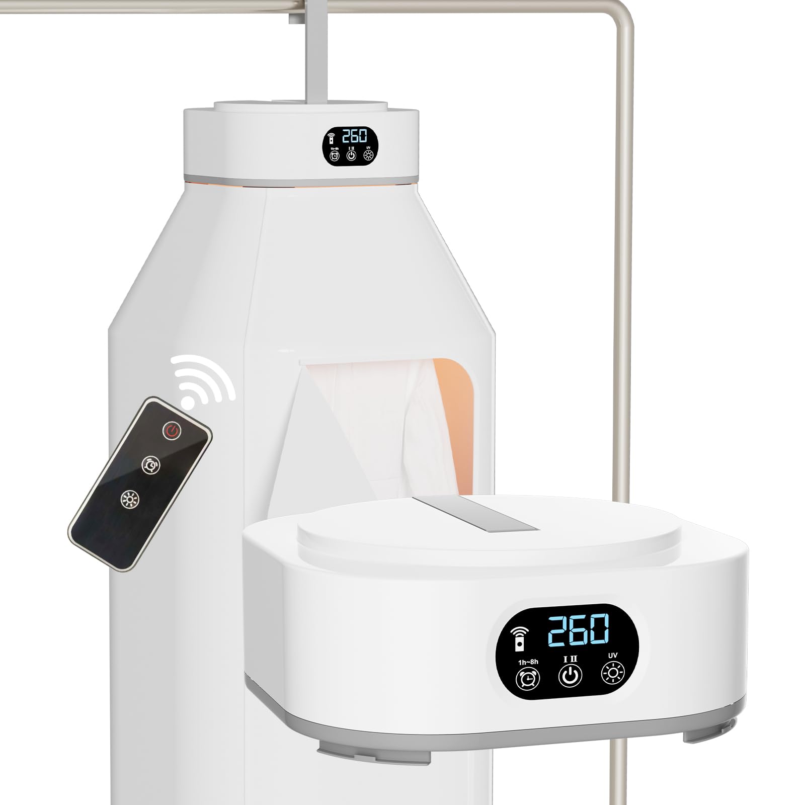 Qiunhang Portable Clothes Dryer, Compact & Foldable Electric Drying Machine for 