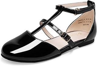 DREAM PAIRS Toddler Girls Mary Jane Dress Shoes T-Strap Party Shoes