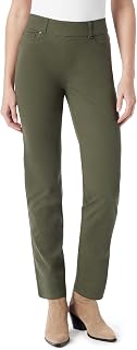 Gloria Vanderbilt - Shape Effect Pull On High Rise Straight Leg Jean Standard, Women's Jeans