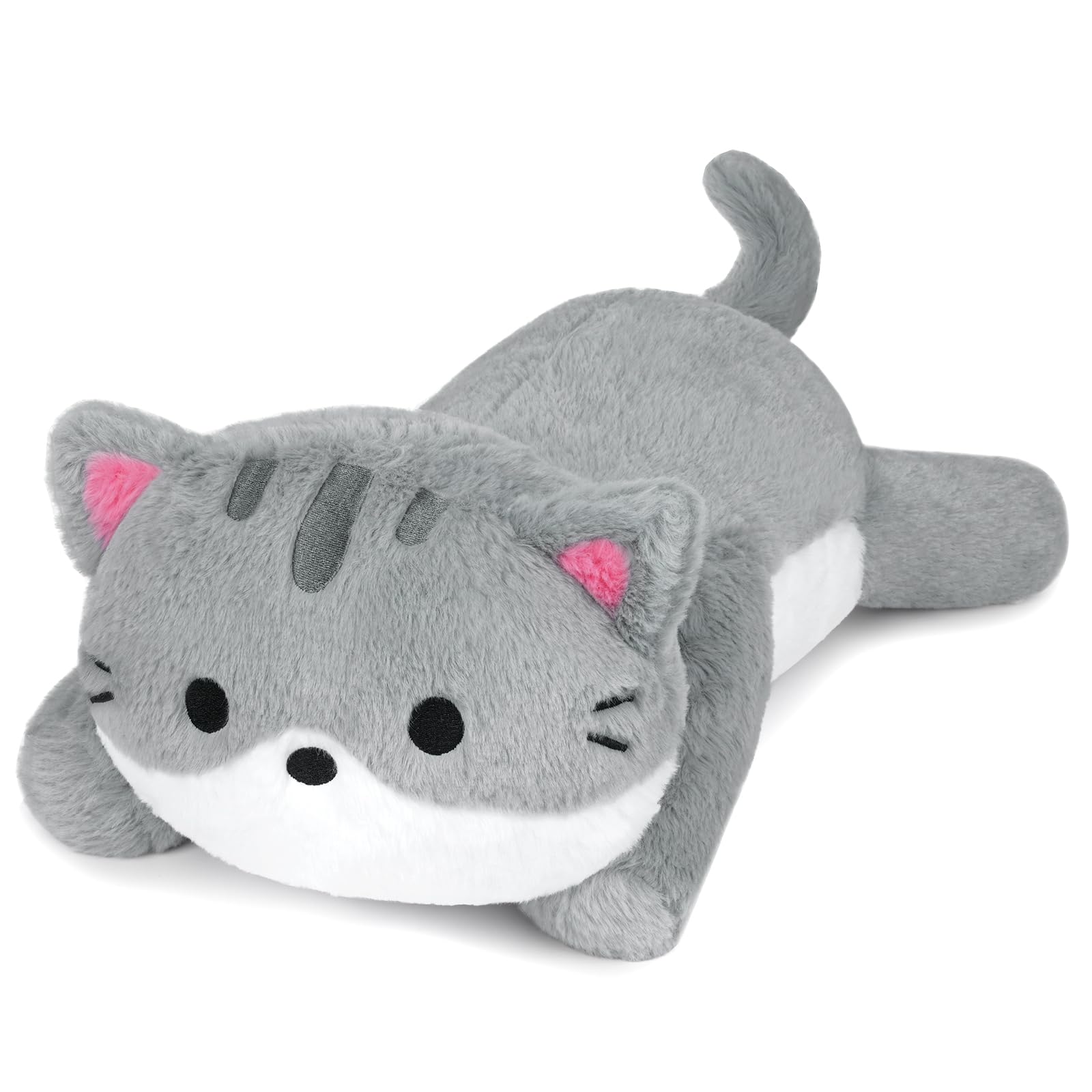 Weighted Stuffed Animals - Weighted Cat Plush | Soft Cat Stuffed Animal,Cute Cat