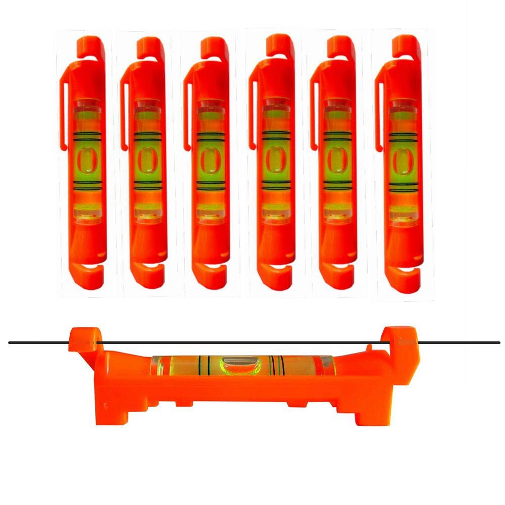 7 pcs Hanging Bubble Line Level for Building Trades, Engineering, Surveying, Met