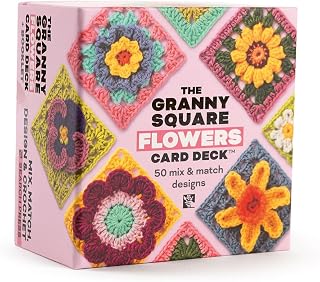 The Granny Square Flowers Card Deck: 50 Mix and Match Designs